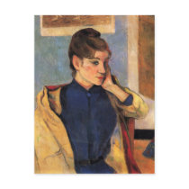 Portrait of Madeline bernard - Paul Gauguin Postcards