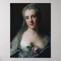 Portrait of Manon Balletti Print