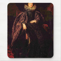 Portrait of Marchesa Balbi by Antoon van Dyck Mouse Pads