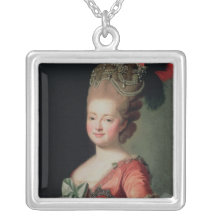 Portrait of Maria Fyodorovna Custom Necklace