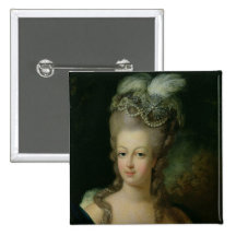 Portrait of Marie-Antoinette Buttons
