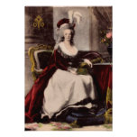 Portrait of Marie Antoinette ~  Invitations / RSVP invitations