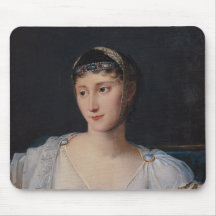 Portrait of Marie-Pauline Bonaparte Mouse Pads