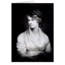Portrait of Mary Wollstonecraft Godwin Cards
