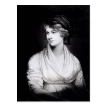 Portrait of Mary Wollstonecraft Godwin Postcard
