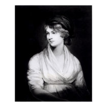 Portrait of Mary Wollstonecraft Godwin posters
