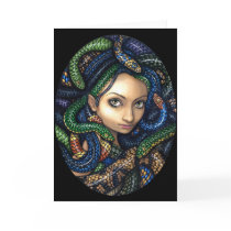 "Portrait of Medusa" Greeting Card