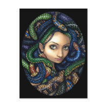 "Portrait of Medusa" Postcard