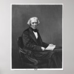 Portrait of Michael Faraday Print