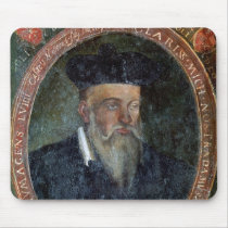 Portrait of Michel de Nostradame Mouse Pads