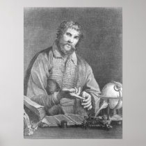 Portrait of Michel de Nostradame Print