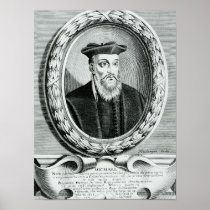 Portrait of Michel de Nostredame