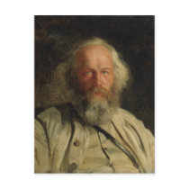Portrait of Mikhail Alexandrovich Bakunin  1871 Postcard