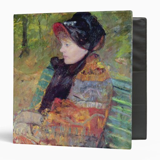 Portrait of Mlle C. Lydia Cassatt, 1880 Vinyl Binder