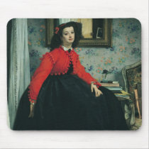 Portrait of Mlle. L.L.  1864 mousepads