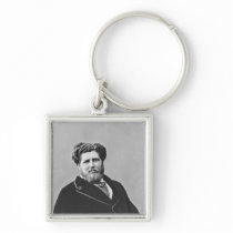 Portrait of Monsieur de Tourguenef keychains