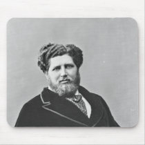 Portrait of Monsieur de Tourguenef mousepads