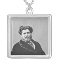 Portrait of Monsieur de Tourguenef necklaces