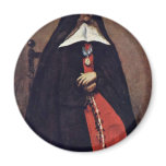 Portrait Of Mother Superior Of The Annunciation Mo Fridge Magnet