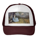 Portrait Of Mr. And Mrs. Andrews By Thomas Gainsbo Hat