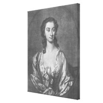 Portrait of Mrs Cibber, Actress and Singer canvas prints