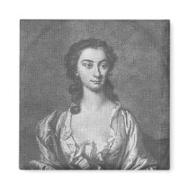 Portrait of Mrs Cibber, Actress and Singer magnets