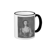 Portrait of Mrs Cibber, Actress and Singer mugs