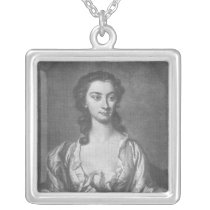 Portrait of Mrs Cibber, Actress and Singer necklaces