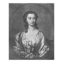 Portrait of Mrs Cibber, Actress and Singer posters