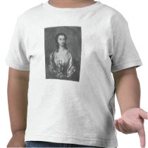 Portrait of Mrs Cibber, Actress and Singer t-shirts