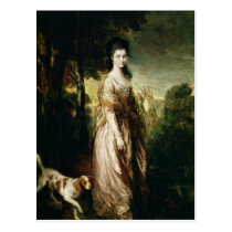 Portrait of Mrs. Lowndes-Stone  c.1775 postcards