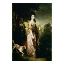 Portrait of Mrs. Lowndes-Stone  c.1775 posters
