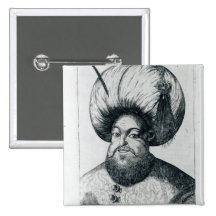 Portrait of Murad III Buttons