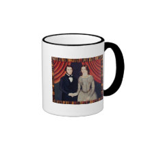 Portrait of Newly-weds Coffee Mug