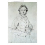 Portrait of Niccolo Paganini  1819 Cards