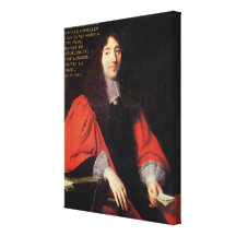 Portrait of Olivier Lefevre Canvas Prints