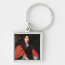 Portrait of Olivier Lefevre Keychain