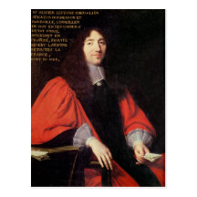 Portrait of Olivier Lefevre Postcards