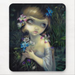 "Portrait of Ophelia" Mousepad mousepads
