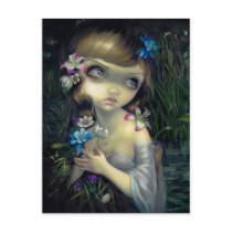 "Portrait of Ophelia" Postcard