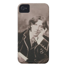 Portrait of Oscar Wilde (1854-1900), 1882 (b/w pho iPhone 4 Case-Mate Case
