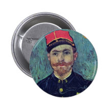 Portrait Of Paul-Eugène Milliet Second Lieutenant Button