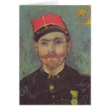 Portrait of Paul-Eugène Milliet - Van Gogh Cards
