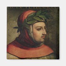 Portrait of Petrarch Magnets