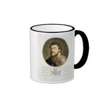 Portrait of Philip II, Called Augustus, King of Fr Coffee Mug