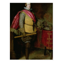 Portrait of Philip IV  of Spain postcards