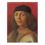 Portrait of Piero di Lorenzo de Medici Post Card