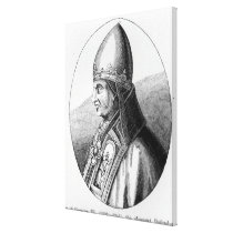 Portrait of Pope Gregory IX canvas prints