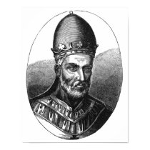 Portrait of Pope Honorius III posters