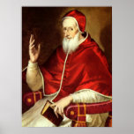 'Portrait of Pope Pious V' Poster